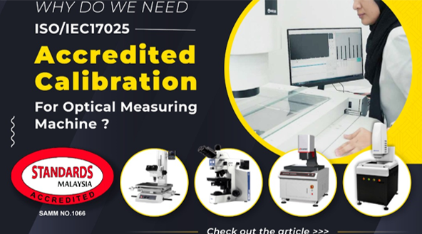 ISO/IEC17025 Calibration Services for Optical Measuring Machine