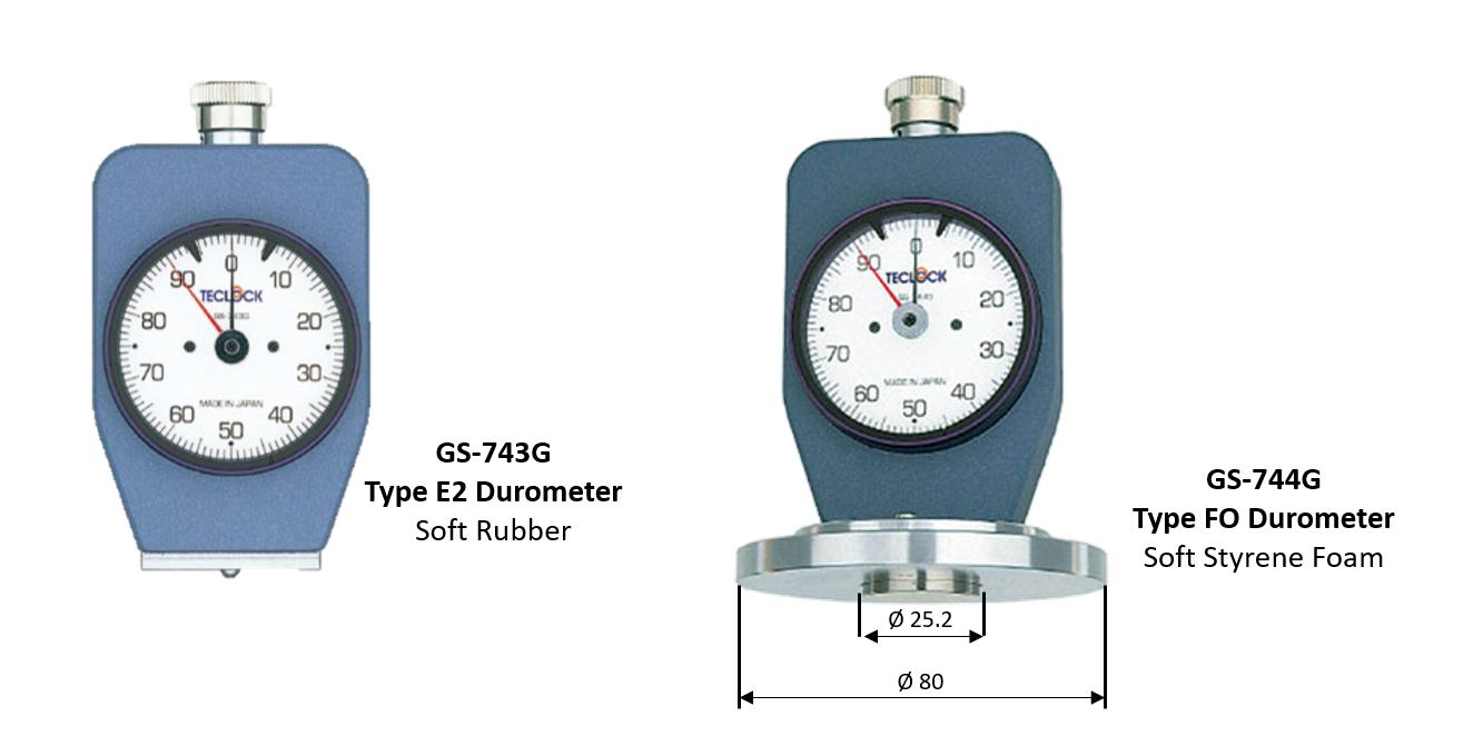 Teclock Durometer Hardness Tester GS/GSD Series - MSP Metrology