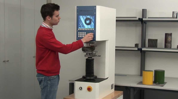 Brinell Hardness Tester.